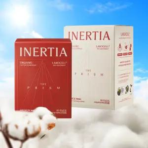 이너시아 더 프리즘 유기농 반창고 생리대 2팩 (중/대형 선택)