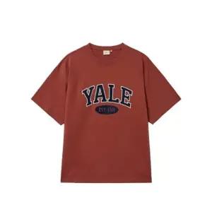 예일 YALE 투톤아치 반팔티셔츠_코랄 YGM1SS306SCO 413203