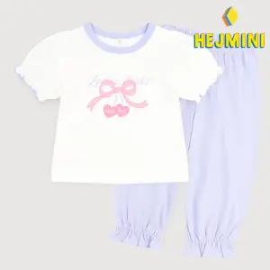 [헤이미니] 샬롯체리밤볼륨팬츠상하복