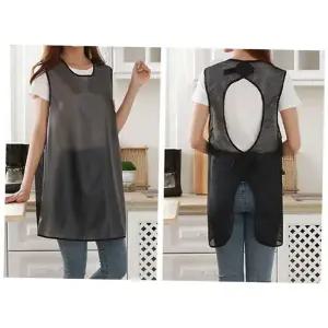 투명 앞치마 음식점 업소용 주방 방수 앞치마 요리 생활 방오