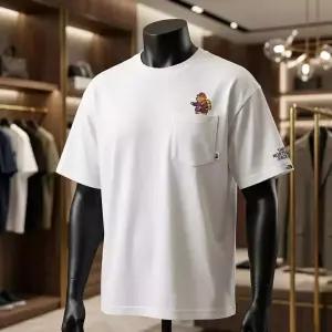 노스페이스 NT7UR22K 화이트라벨 포켓 EX 반팔 라운드티WHITE L7K3