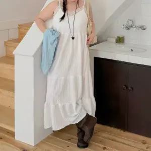 [빅사이즈]이블렛 니덴트 캉캉 뷔스티에 롱 원피스 제이스타일