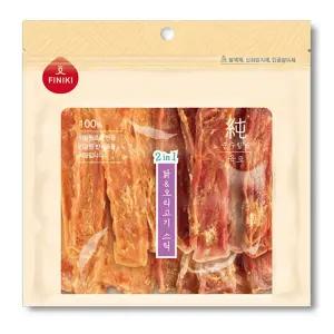 (유통기한 26년 9월 11일까지) 피니키 닭&오리고기 스틱 140g 강아지간식