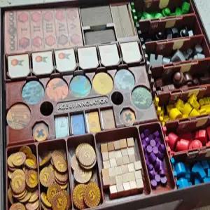 보드게임 혁신의시대 오거나이저 구성물 보관함