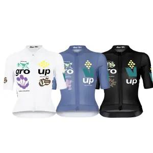 치즈사이클링 여성용 Group 져지 여름용 반팔 라이딩복