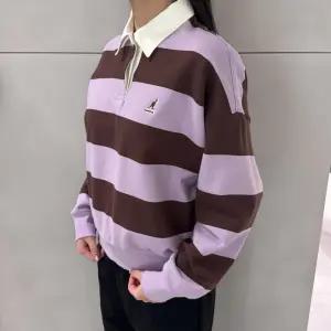 [국내정식매장] 캉골 티셔츠 Kangol 우먼스 럭비 스웨트셔츠 1807 라벤더