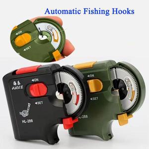 휴대용 자동 빠른 낚시 바늘 라인 와인더 야외용 배터리 작동식 훅 묶는 도구 기계