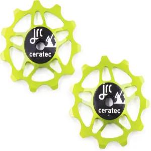 JRC 부품 11T 세라믹 풀리 휠 시마노 듀라 에이스 R9250 105 R7150 및 울테그라 R8150과 호환 12단 후방