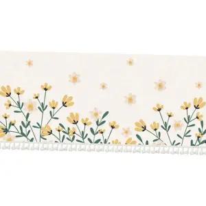 바란스 커튼 찍찍이 주방 가리개 가림막 커튼 수납장 창문 인테리어 꽃무늬 작은방 아동방 테이프 장식