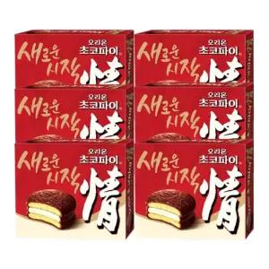 오리온 초코파이 (12입 x 6팩) 총72개 간식/어린이/간식거리/후식