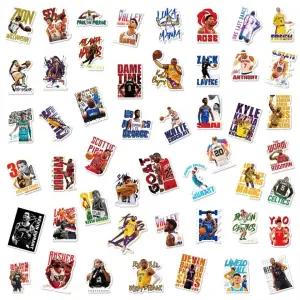 노트북스티커 레터링 농구 노트북 캐리어 방수 스티커 50장 세트 노트북꾸미기