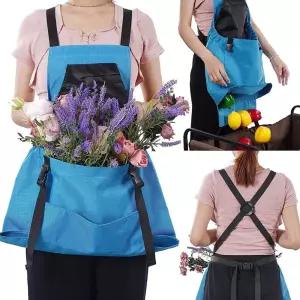 작물 나물 수확용 앞치마 작업용 농사 주머니앞치마