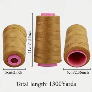 1300야드 203 재봉실   가구용 호환 청바지 단추 폴리에스터 실 캔버스 가정용 호환 용품