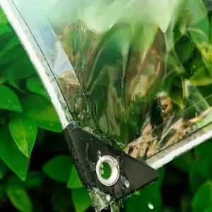 방풍 우레탄 베란다 천 방수 지붕 투명비닐