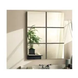 거울스티커 스퀘어 미러 타일 욕실 침실 3D 데칼 DIY 거울 스티커 욕실 침실