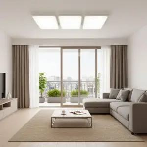 데이온 시스템 거실 6등 LED등 180W 밝기좋은 눈편한 플리커프리 조명