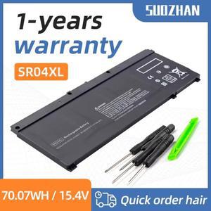 HP OMEN 15-CE TPN-Q193 HSTNN-DB7W 용 SUOZHAN SR04XL 노트북 배터리 917724 -855