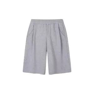 [롯데백화점]엔비에이 원턱 와이드 버뮤다 스웨트 팬츠 N262TP021P