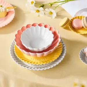 르크루제 [단독set 정가25만원대] 거베라접시 볼 4P세트 색상선택)