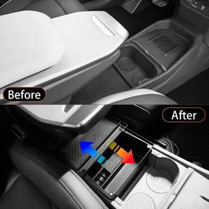 Lcars 자동차 차량용 호환 수납함 기아 EV3 센터 콘솔 암레스트 정리함 트레이 중앙 박스 동전 잡화 보관함