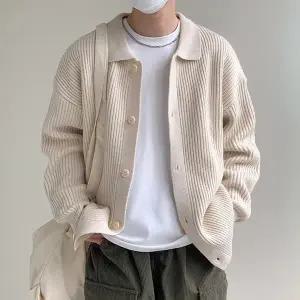 [리빌모아]남성 카라 버튼업 가디건 DMS-CA-SISJK58