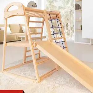 원목 정글짐 실내 어린이 놀이터 유아용 미끄럼틀