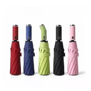 우산 신상품 3단 자동우산 자동 3단 우양산 uv LED 손잡이 트렌드