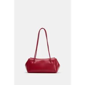 ZARA 롱 숄더 백 - 레드 612361
