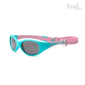 리얼쉐이드 유아동 어린이 선글라스 익스플로러,아쿠아핑크 1~3세 /자외선99.9%차단