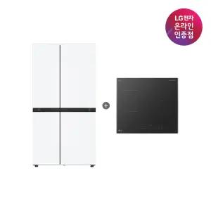 LG 디오스 AI 오브제컬렉션 냉장고 (양문형) + LG 디오스 인덕션 (S836MQQ012 + BEI3ASB2OE)