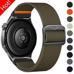 20 22mm 나일론 스트랩 가민 베뉴 4 3 2 Sq 시계밴드 포러너 570 265 255 165 비보액티브 6 5 탄성 팔찌