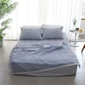 [르헤브] 아리엘 시어서커 홑이불 베개세트 (SS/싱글)