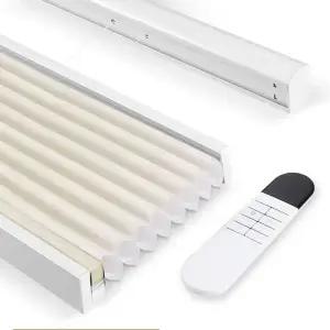 전동커튼 알렉사 스마트 전동 허니콤 블라인드 모터화된 열 차단 상하