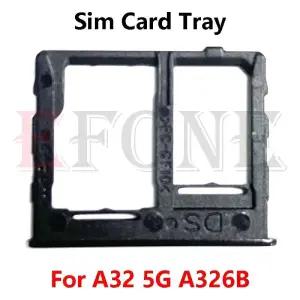 유심트레이 유심 보관 케이스 삼성 갤럭시 A32 A325F 4G A326B 5G Sim 카드 리더 홀더 트레이 슬롯 어댑터