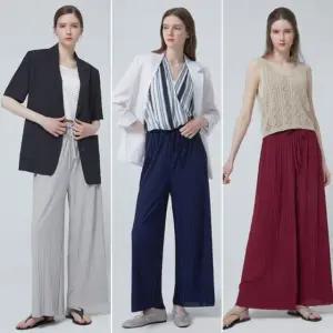 (B)제이에비뉴 썸머 시그니처 플리츠 팬츠 3종세트