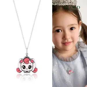 [이동아 PICK][정상가 129 000] 티니핑 쁘띠 미아방지 실버 925 목걸이 - 하츄핑