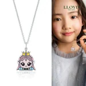 [이동아 PICK][정상가 238 900] 레전드 티니핑 미아방지 실버 925 목걸이 - 다이아나핑 기본체인)