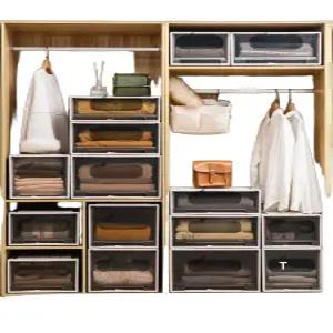 투명 서랍 수납함 옷장 정리 확장형 대용량 플라스틱