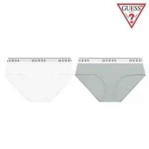 [백화점 정품] 게스 언더웨어 [선물포장] 면스판 여성팬티 2종세트 OCWPT694WHLGY