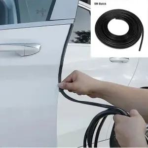 자동차 U자형 도어 보호 투명 엣지 가드 트림 스타일링 몰딩 스트립 고무 스크래치 방지 범용