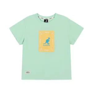 [캉골키즈]쿨맥스 마린 그래픽 티셔츠 SB 0116 민트