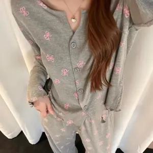 그레이무드 핑크리본 홈웨어 잠옷세트 세트 홈웨어 잠옷 여성 파자마