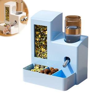 햄스터 물 급수기 소형 동물 자동 음수병 그릇 음식 용기  기니피그용 R B6C3