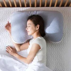 홈랩 통째로 빨아 쓰는 베개 시어서커 어깨편한 기절베개 커버세트 2colors