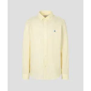 빈폴 BEANPOLE MEN 남녀공용 리넨 솔리드 셔츠 레몬 BC6364C22F 144941