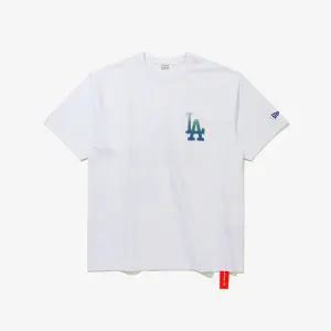 [뉴에라](타임스퀘어점패션관)MLB LA 다저스 하프톤 티셔츠 화이트 15147538