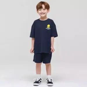 [팬콧키즈] 칩스터 팝덕 상하복(NAVY)