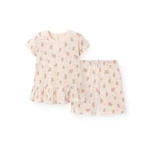 [롯데백화점]오르시떼 여아동 H611 래빗스타 3부소매 내의 세트 OR26MGFBH611