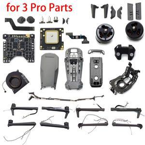 마이빅 3 프로 모터 암 축 상부 쉘 중간 프레임 GPS ESC 보드 짐벌 신호 케이블 팬 전면 커버 정품
