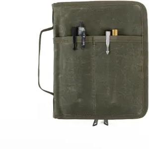 A5 노트북 커버 지퍼 저널 플래너 스케치북 필드 노트 재킷 5.5 x 8.25 몰스킨 LEUCHTTURM 방수 기능 군용